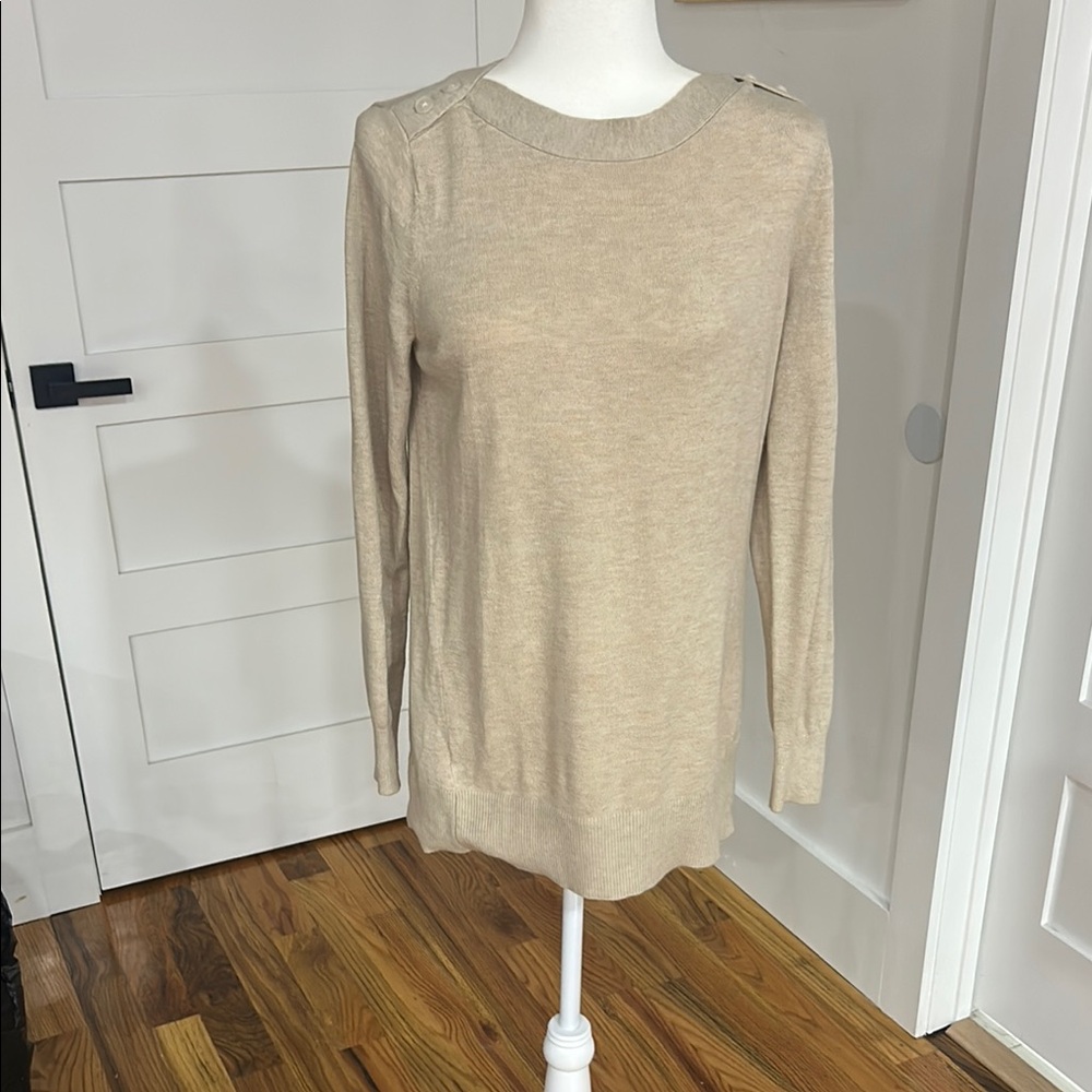 Elegant Loft Tan Women's Sweater